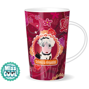 Nekupto Miss Cool Mug Sheep Stylish & elegant 350 ml