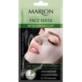 Marion Spa face mask with green clay for oily and normal skin 20 g