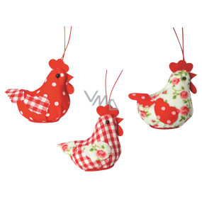 Cloth hen 5 cm for hanging 1 piece