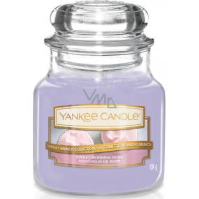 Yankee Candle Sweet Morning Rose Classic small glass 104 g
