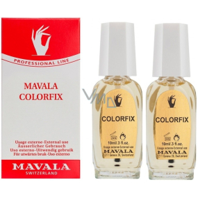 Mavala Colorfix firming varnish for gloss and protection of the varnish against peeling 2 x 10 ml