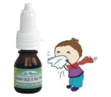 Dr. Popov Nasal Oil with Tea Tree has a beneficial effect on colds and relaxes the mucous membranes protects against skin irritation 10 ml