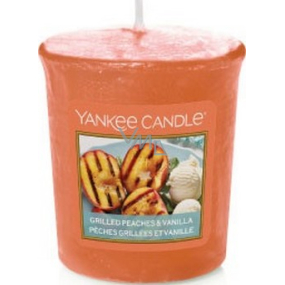 Yankee Candle Grilled Peaches & Vanilla - Grilled peaches and vanilla scented votive candle 49 g