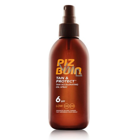 Piz Buin Tan & Protect SPF6 suntan oil accelerating the tanning process 150 ml spray