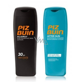 Piz Buin Allergy SPF30 sunscreen prevents sun allergy 200 ml + After Sun Tan Intensifyin moisturizing milk after sunbathing 200 ml