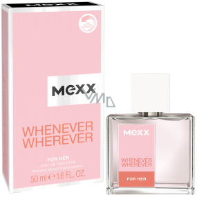 Mexx Whenever Wherever for Her Eau de Toilette for Women 50 ml