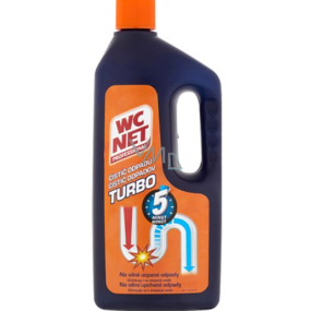 Wc Net Turbo gel waste cleaner for passable and hopelessly clogged waste 1 l