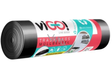viGO! Garbage bags black, 24 µ, 60 liters 60 x 70 cm 10 pieces