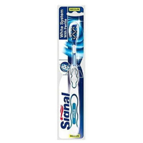 Signal White System medium toothbrush