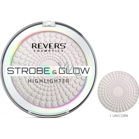 Revers Strobe & Glow Highlighter Brightening Powder 01 Unicorn 8 g