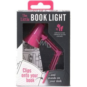 If The Little Book Light Mini retro lamp Pink 118 x 85 x 35 mm