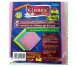 Clanax Universal dust cloth viscose 38 x 35 cm 3 pieces