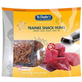 Dr. Clauders Trainee Snack Dried chicken cubes meat cubes supplementary food 100% meat for dogs 500 g