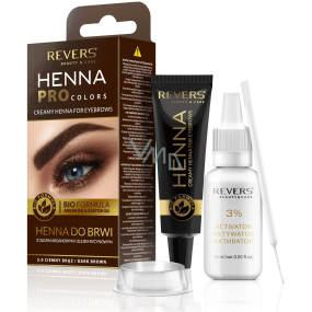 Reverse BIO Henna eyelash and eyebrow color Brown 12 ml + 12 ml