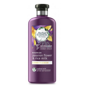 Herbal Essences Nourish Passion Flow & Rice Milk Conditioner with passion fruit and rice milk, for nourished hair, without parabens 360 ml