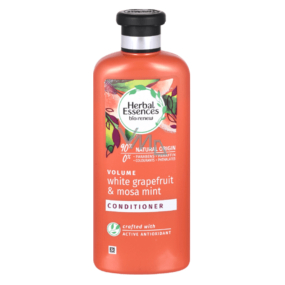 Herbal Essences Volume White Grapefruit & Mosa Conditioner with grapefruit and mint, for larger hair volumes, without parabens 360 ml