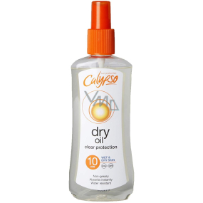 Calypso Dry Oil SPF10 suntan oil 200 ml
