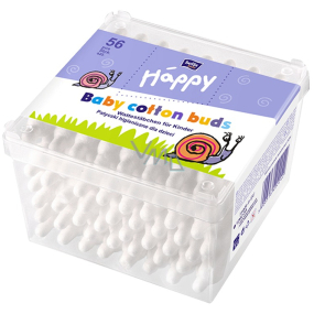 Bella Happy Baby 100% Natural Cotton Swabs 56 Pieces