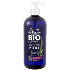 Corine de Farme Bio Organic Pure Aloe Vera micellar cleansing water for very sensitive and reactive skin dispenser 500 ml