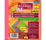 Clanax Universal dust cloth viscose 35 x 38 cm 125 g / m2 4 pieces