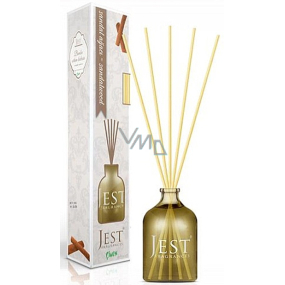 Cimen Jest Sandalwood aroma diffuser with natural rattan sticks for gradual release of scent 100 ml