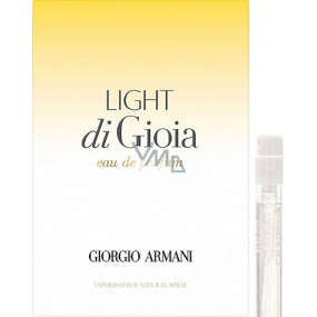 Giorgio Armani Light di Gioia perfumed water for women 1.2 ml with spray, vial