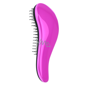 Dtangler Detangling Brush Brush for easy combing of hair 18.5 cm Metallic Pink
