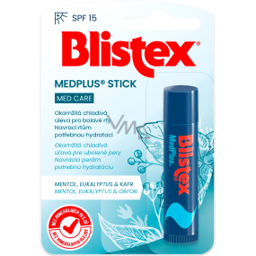 Blistex MedPlus stick SPF15 cooling lip balm 4.25 g