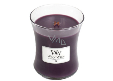 WoodWick Fig - Fig scented candle with wooden wick and lid glass medium 275 g