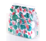 Albi Original Travel Bottle Set 3 x 80 ml + 2 Containers + Hibiscus Case - 15 cm x 15 cm x 4.5 cm