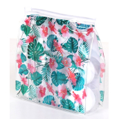 Albi Original Travel Bottle Set 3 x 80 ml + 2 Containers + Hibiscus Case - 15 cm x 15 cm x 4.5 cm
