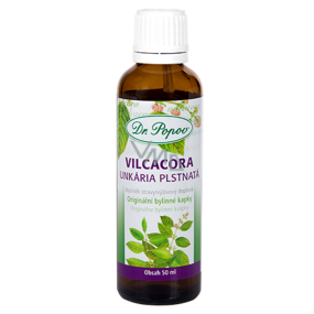 Dr. Popov Vilcacora (Uňa de Gato) original herbal drops support immunity and healthy joints dietary supplement 50 ml