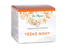 Dr. Popov Heavy legs Regenerating balm for skin care of the lower limbs, relieves the feeling of heavy legs, natural composition, without parabens.50 ml