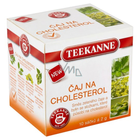 Teekanne Cholesterol herbal tea funnel bags 10 x 2 g