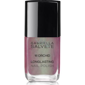 Gabriella Salvete Longlasting Enamel long-lasting nail polish with high gloss 14 Orchid 11 ml
