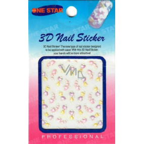 Nail Stickers 3D nail stickers 1 sheet 10100 A7