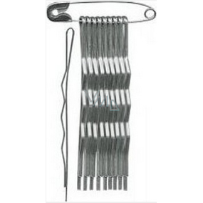 Duko Hair clips nickel 5 cm 10 pieces