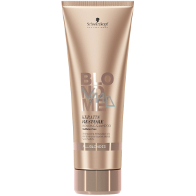 Schwarzkopf Professional BlondMe Keratin Restore Bonding sulfate-free shampoo for blonde hair 250 ml