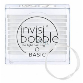 Invisibobble Sprunchie Basic Crystal Clear Ultra thin hair elastics transparent 10 pieces