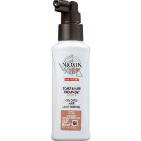 Nioxin System 3 Scalp & Hair Rinse-free care for slightly thinning chemically treated fine hair 100 ml
