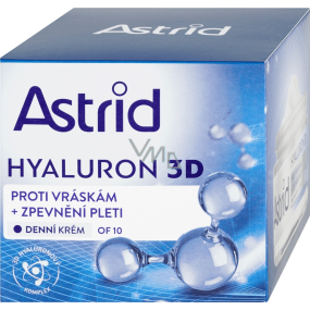 Astrid Hyaluron 3D anti-wrinkle + skin firming day cream 50 ml