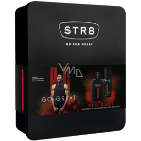 Str8 Red Code eau de toilette for men 50 ml + deodorant spray 150 ml, gift set