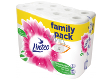 Linteo Care & Comfort toilet paper white 158 pieces 2 ply and 19 m, 24 rolls