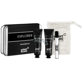Montblanc Explorer Eau de Parfum for Men 7.5 ml + shower gel 30 ml + aftershave 30 ml, gift set
