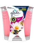 Glade Relaxing Zen - Japanese garden scented candle in glass burning time up to 32 hours 129 g