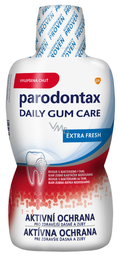 ontsnapping uit de gevangenis Snor Slechthorend Parodontax Daily Gum Care Extra Fresh mouthwash 500 ml - VMD parfumerie -  drogerie