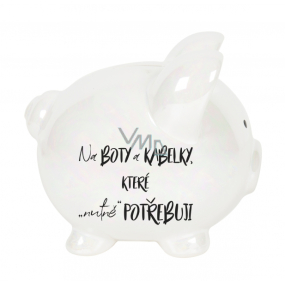Albi Money box piggy bank large pearl For shoes and handbags 13 cm