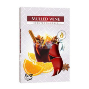 Admit Mulled Wine - Mulled wine aromatic tea candle 6 pieces burning time 4 hours