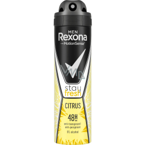 Rexona Men Stay Fresh Citrus antiperspirant deodorant spray for men 150 ml