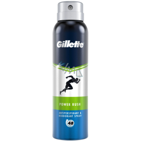 Gillette Series Power Rush deodorant antiperspirant spray for men 150 ml